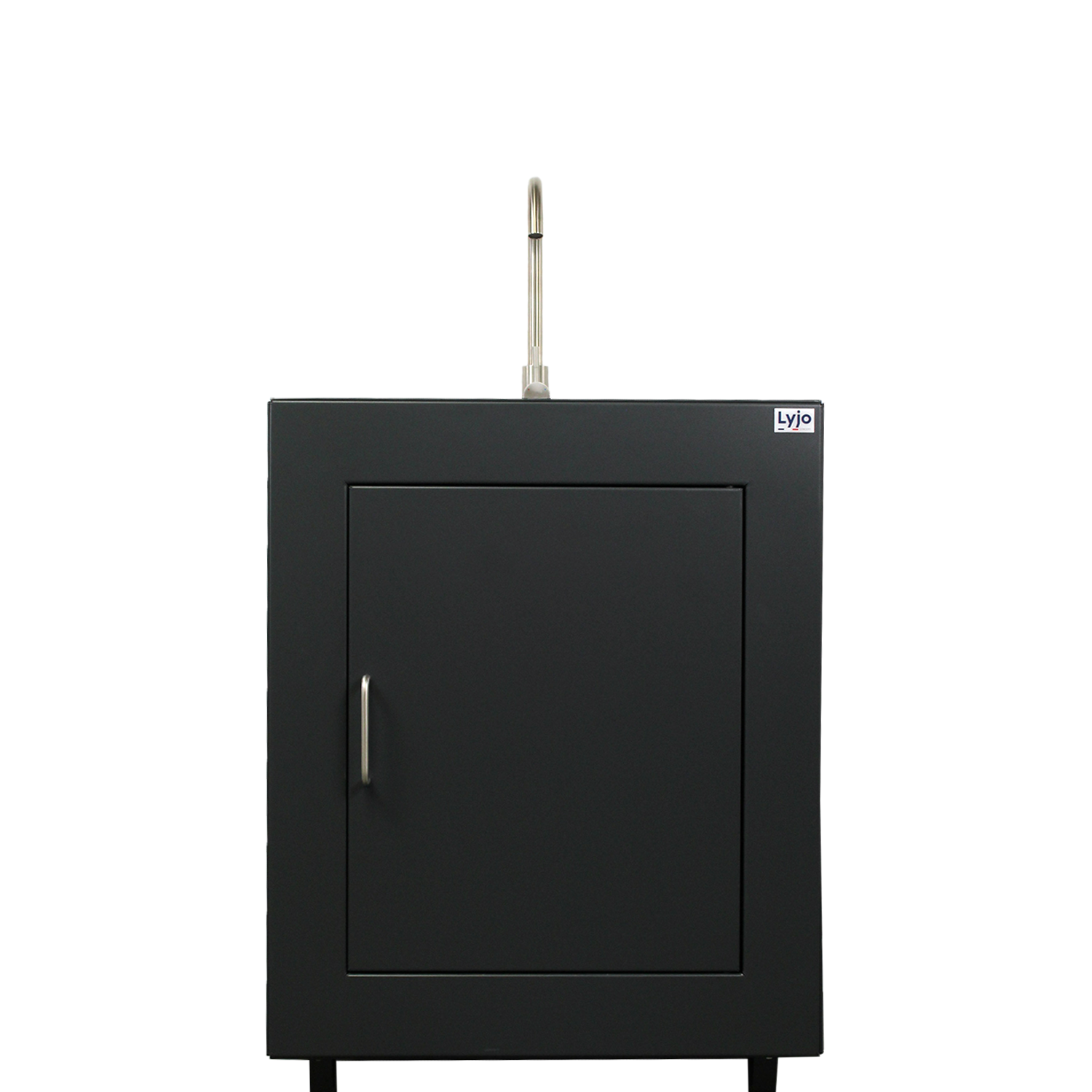 Meuble évier anthracite